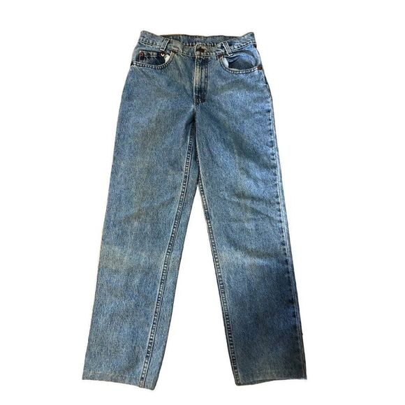 Vintage Levis jeans Mens 28x28 Blue Medium Wash WPL 473 - Picture 1 of 7